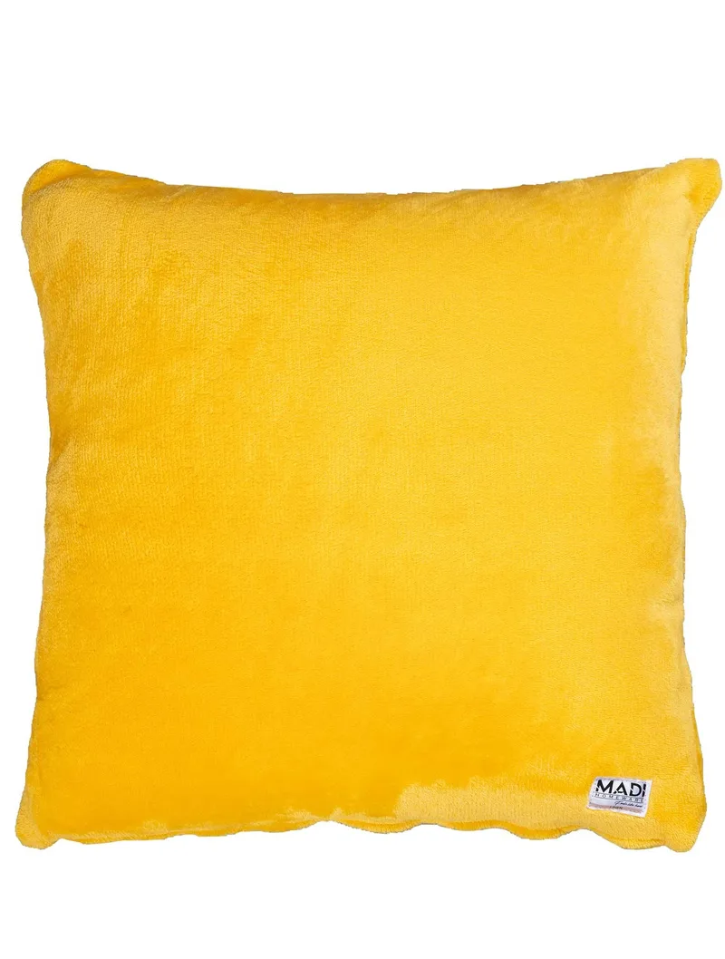 Μαξιλαροθήκη Διακόσμησης Madi Basis Yellow 45x45