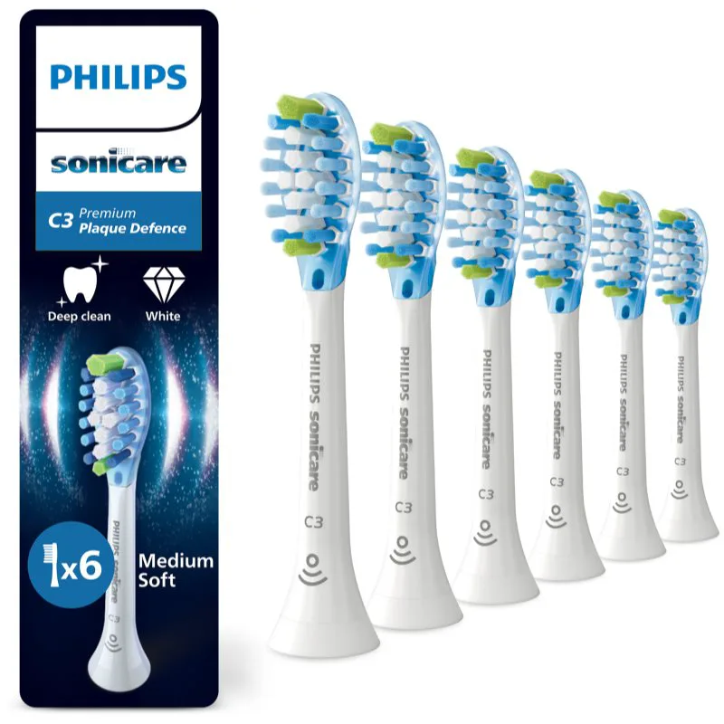 Philips Sonicare Premium Plaque Defense HX9046/87 ανταλλακτική κεφαλή για οδοντόβουρτσα 6 τμχ