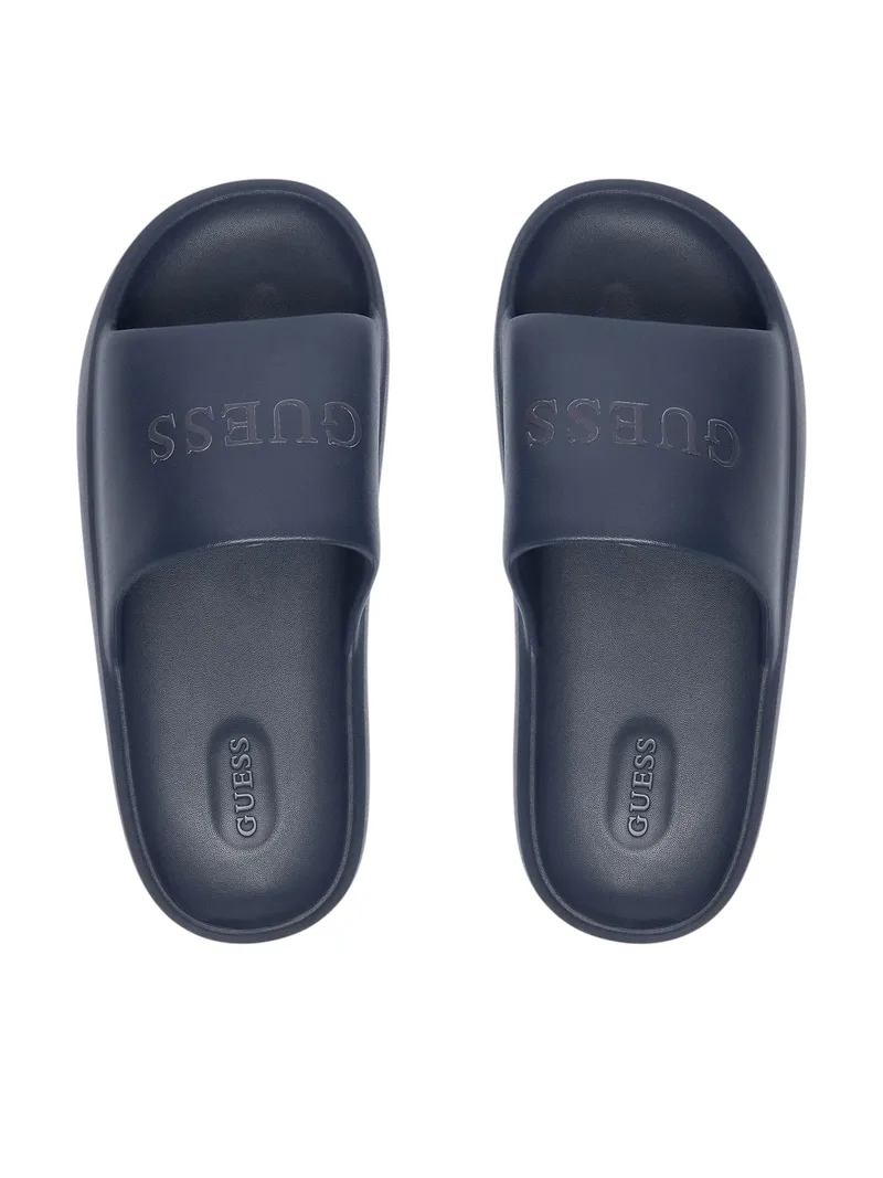 Guess Ανδρικές Παντόφλες F6GZ04BB00F-A73L Μπλε