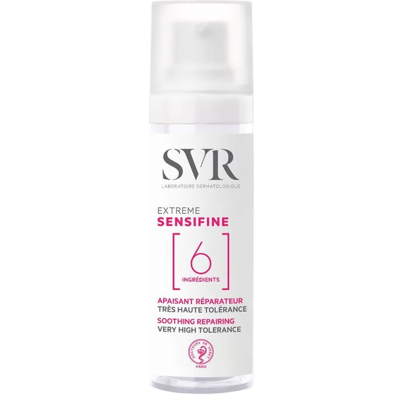 SVR Sensifine Extreme Soothing Repairing Cream Καταπραϋντική Κρέμα Προσώπου για Υπερευαίσθητες Επιδερμίδες Χωρίς Άρωμα 30ml