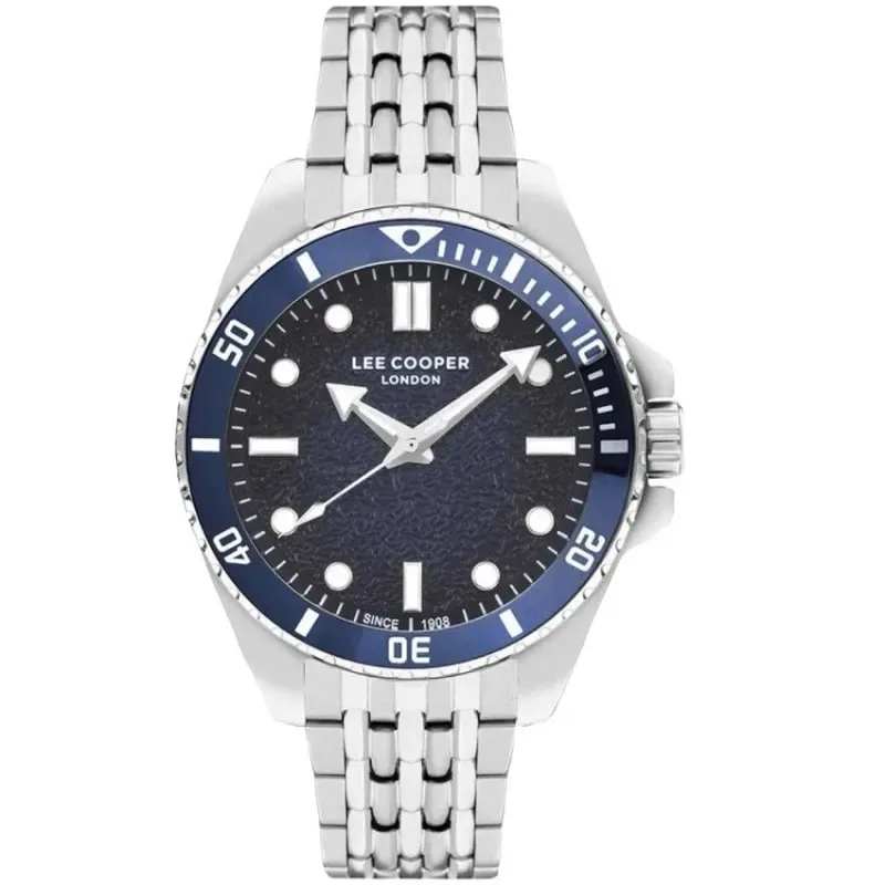 Ανδρικό ρολόι Lee Cooper Silver Stainless Steel LC07954.390 LC07954.390