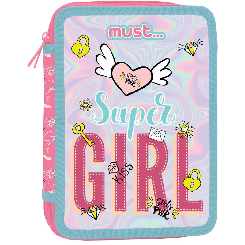 ΚΑΣΕΤΙΝΑ ΔΙΠΛΗ ΓΕΜΑΤΗ MUST 15X5X21 SUPER GIRL