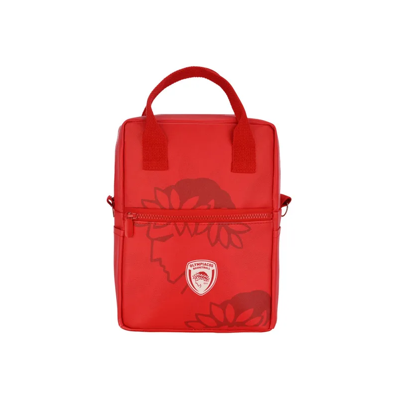Τσάντα Φαγητού Ισοθερμική PVC Leather Olympiacos BC Edition 7lt-20x14x27εκ. Estia 00-29944 (Χρώμα: Κόκκινο) - estia - 00-29944