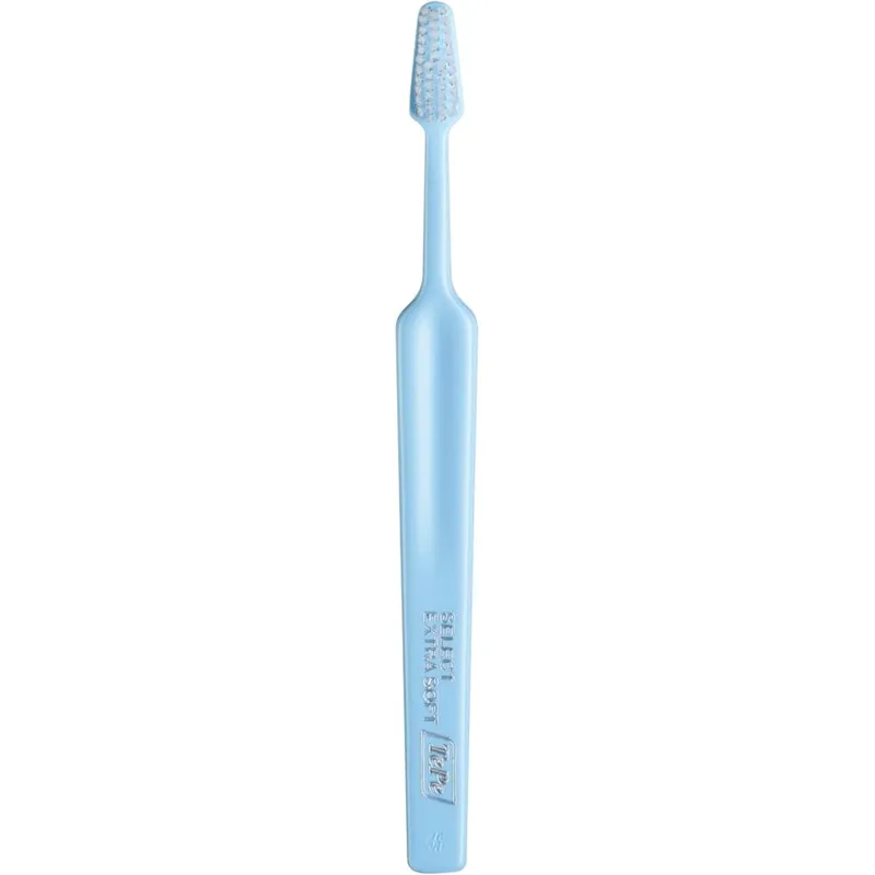 TePe Select Extra Soft Toothbrush Πολύ Μαλακή Οδοντόβουρτσα με Εργονομική Λαβή 1 Τεμάχιο - Ανοιχτό Γαλάζιο