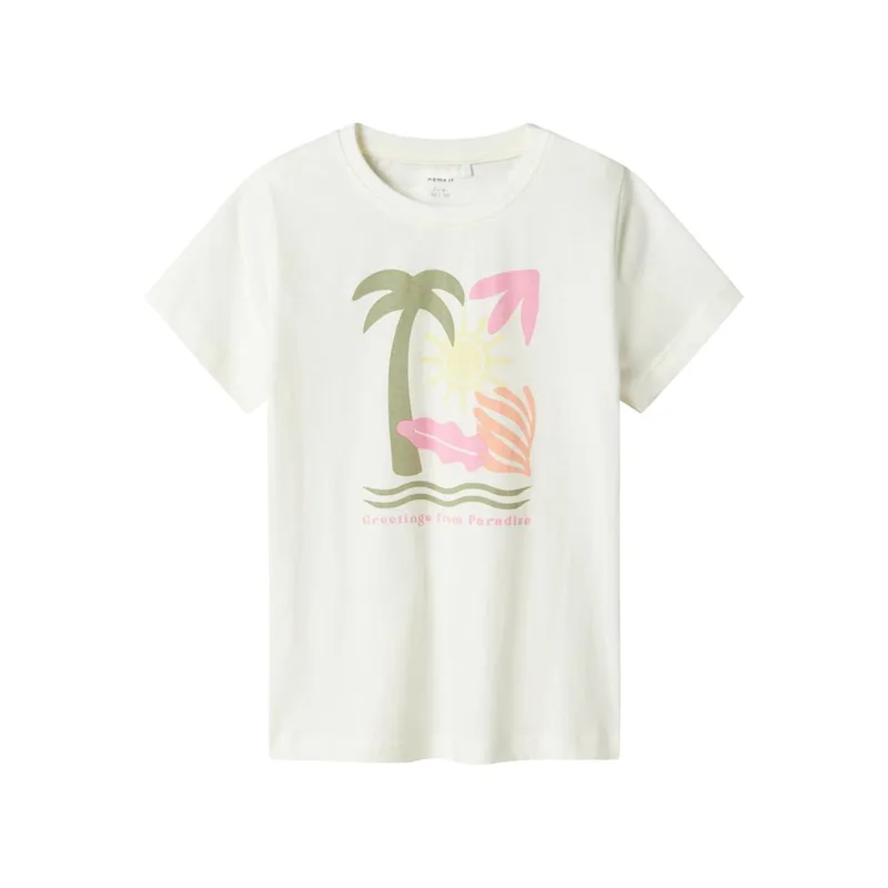 Μπλούζα μακό κορίτσι name it-13242182-Cloud Dancer-organic cotton