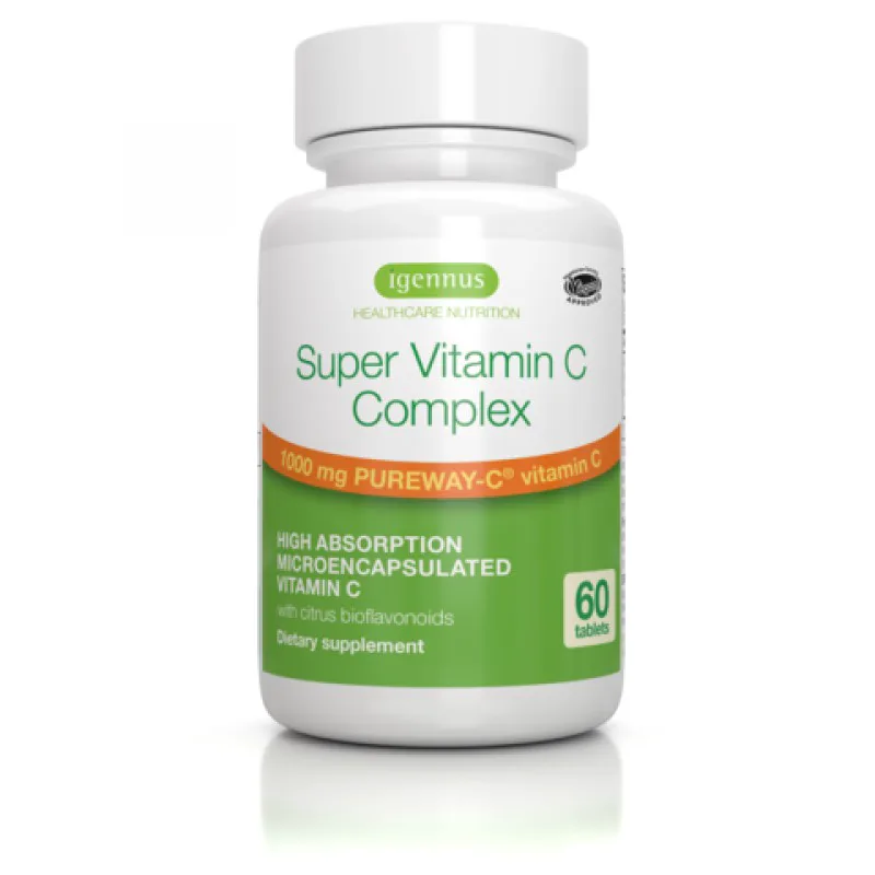 Συμπλήρωμα διατροφής Super Vitamin C Complex Igennus 1000mg 60caps