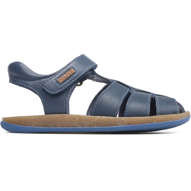 CAMPER Bicho - Πέδιλα Για - Μπλε, Μέγεθος 28, Smooth leather
