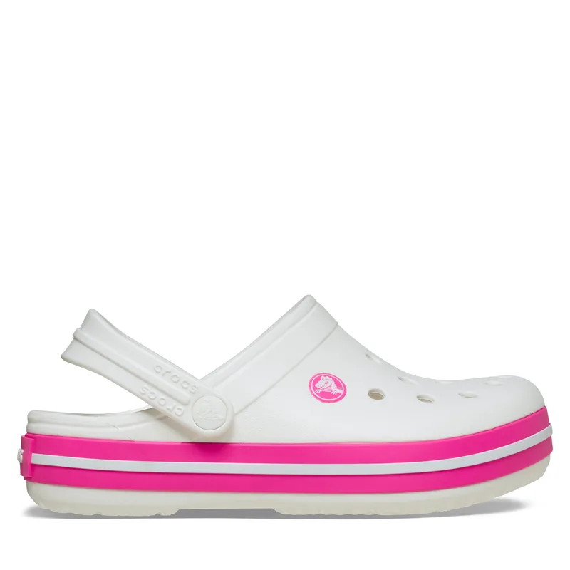 Παντόφλες Crocs Crocband Clog K 207006 Λευκό