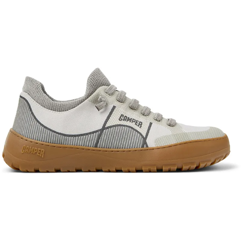 CAMPER Peu Serra - Casual παπούτσια Για Γυναικεία - Μπεζ,Λευκό,Γκρι, Μέγεθος 39, Cotton fabric