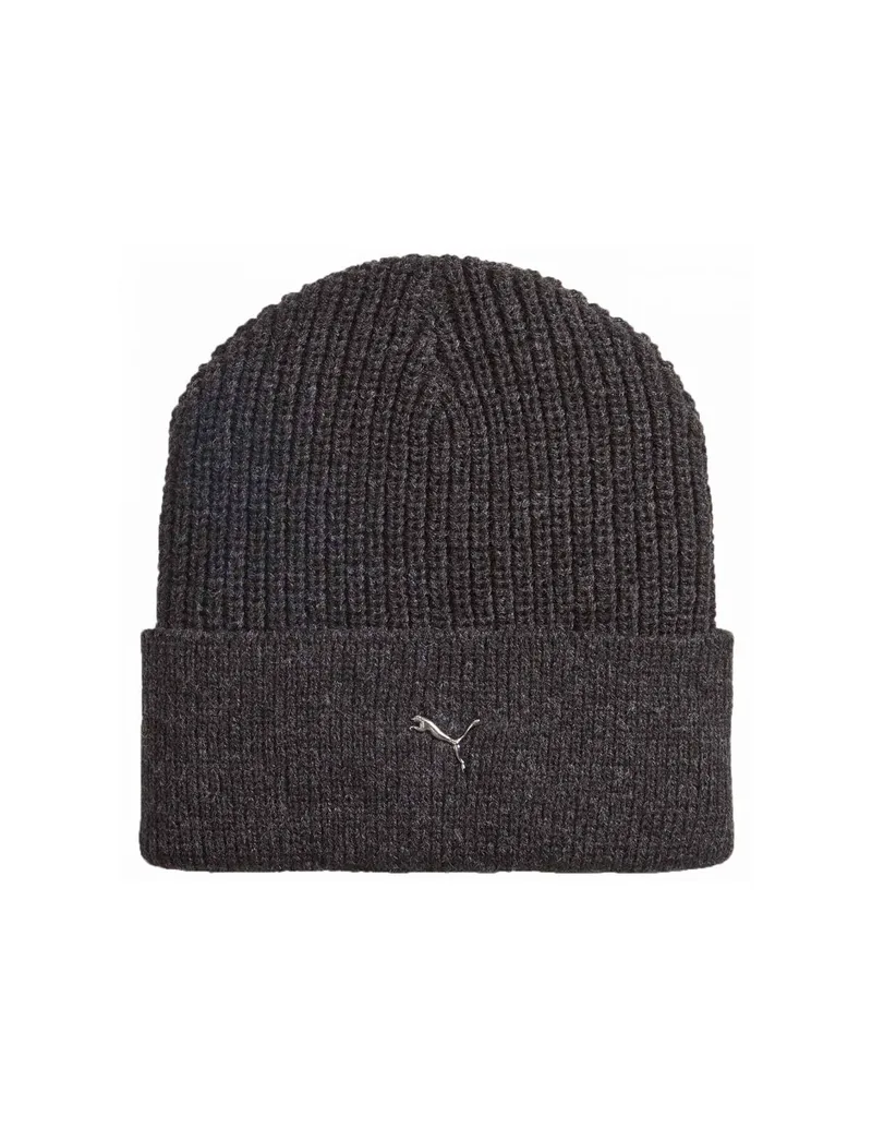 Puma Classics Beanie Unisex Σκούφος Πλεκτός σε Γκρι χρώμα 024874-01