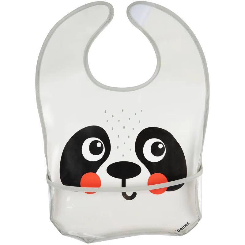 Canpol babies BabiesBoo Bibs σαλιάρα Panda 1 τμχ