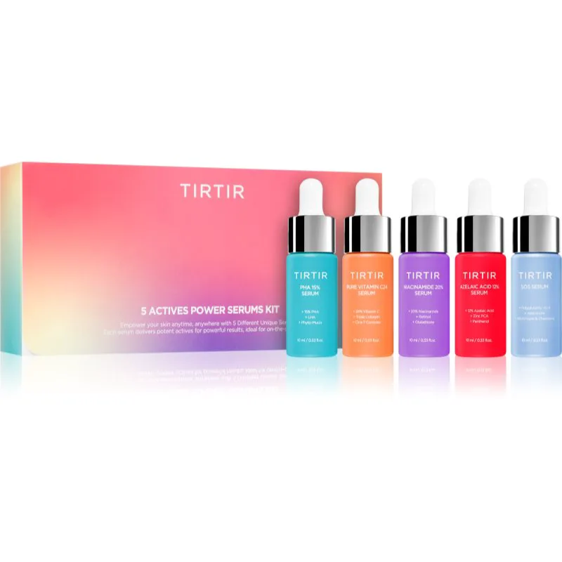 TIRTIR 5 Actives Power Serums Kit σετ δώρου για τέλεια εμφάνιση