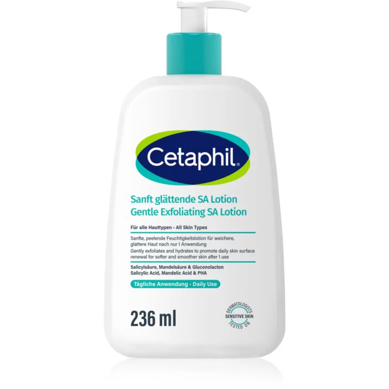 Cetaphil Gentle Exfoliating SA Lotion απαλή κρέμα απολέπισης για όλους τους τύπους επιδερμίδας 236 ml