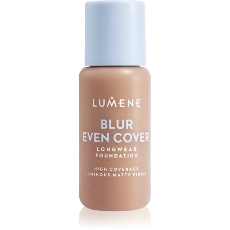 Lumene Blur Even Cover Υγρή ματ βάση 16 ώρες απόχρωση 5 30 ml
