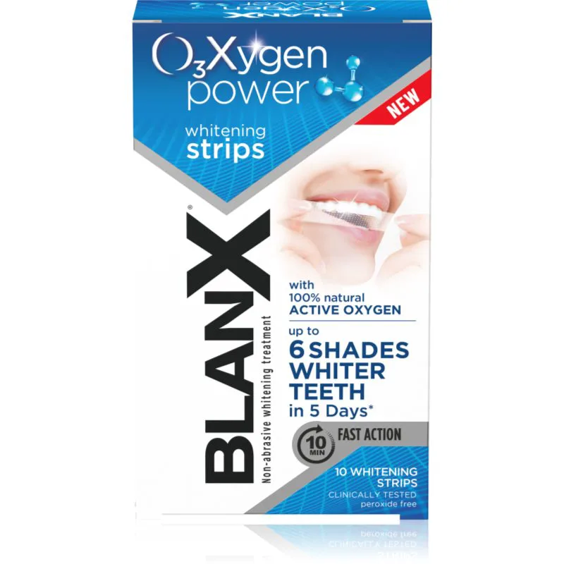 BlanX O3X Strips λευκαντικές ταινίες για δόντια 10 τμχ