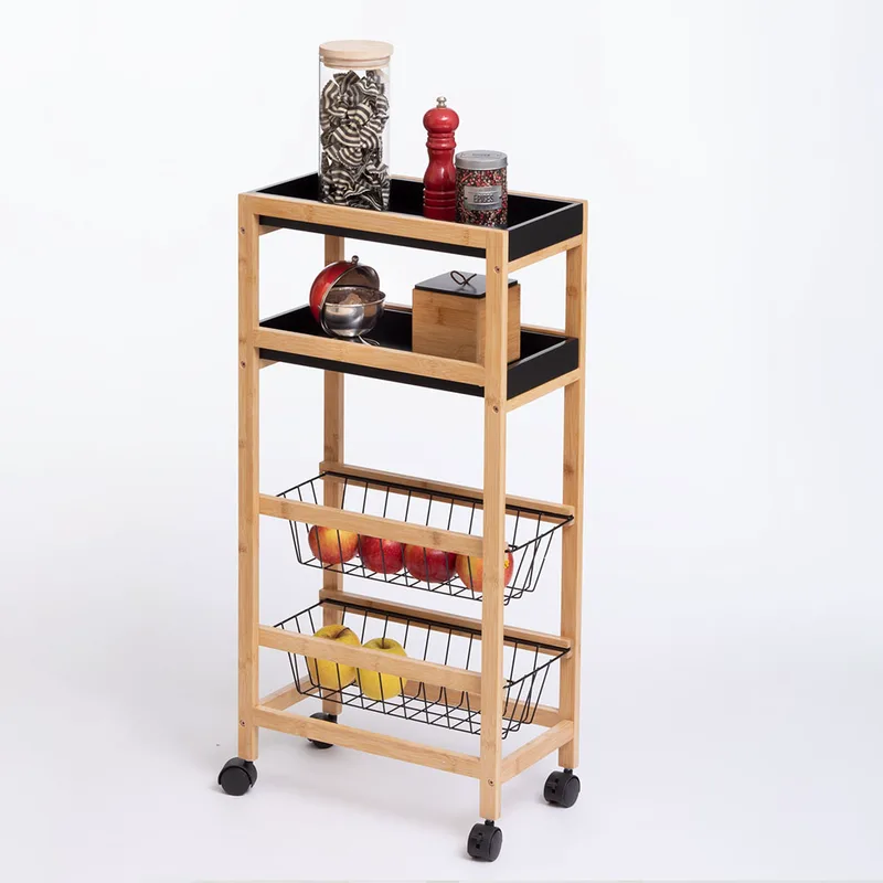 Τρόλεϊ/Ραφιέρα 4 Θέσεων (40x22x83) F-V Trolley 169201