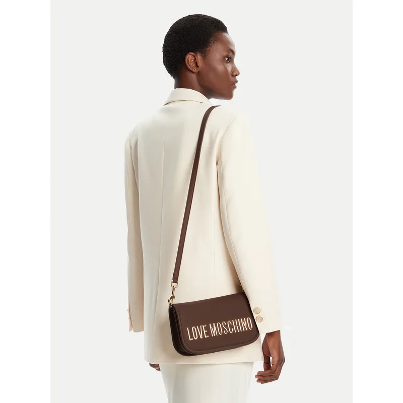 Τσάντα LOVE MOSCHINO JC4028PP1NKD0301 Καφέ
