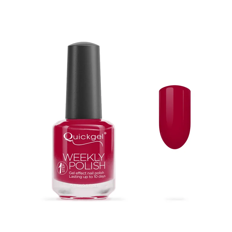 Quickgel No 857 - Wild Cherry Βερνίκι 15 ml - Weekly polish