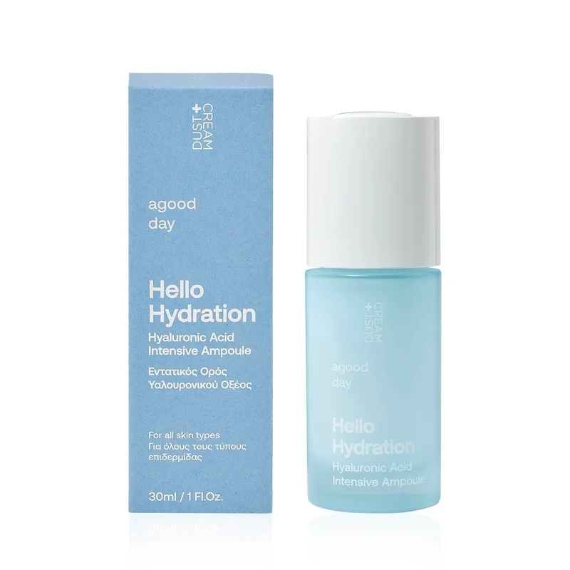 ΕΝΤΑΤΙΚΟΣ ΟΡΟΣ ΥΑΛΟΥΡΟΝΙΚΟΥ ΟΞΕΟΣ A GOOD DAY HELLO HYDRATION 30ML