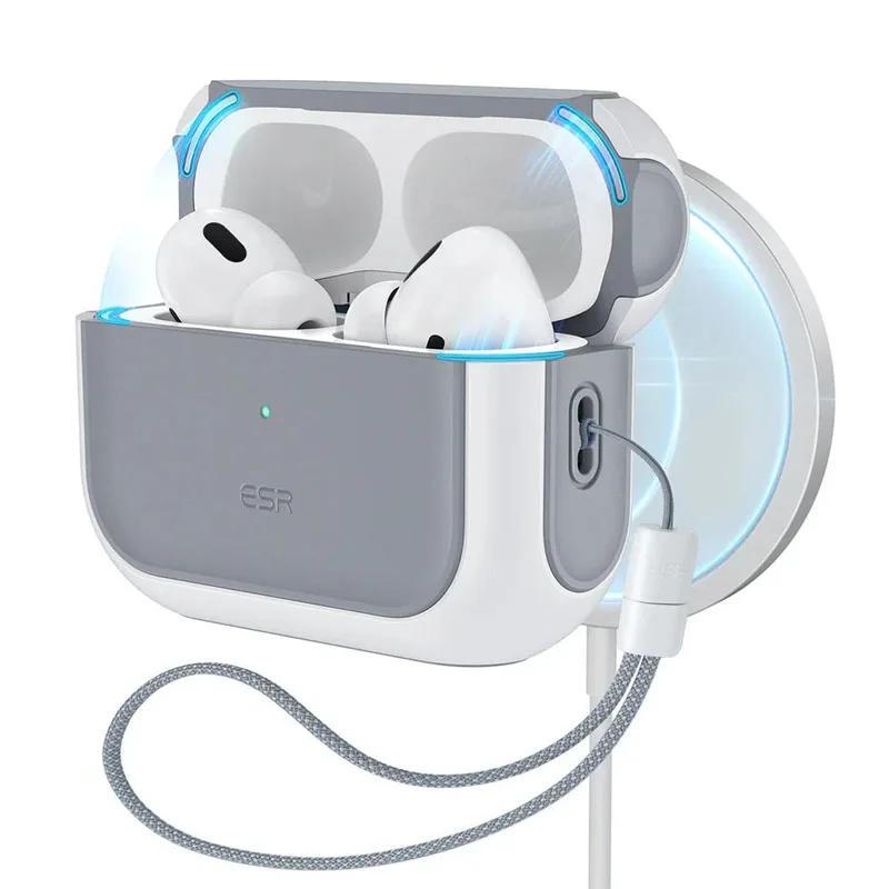 ESR AirPods Pro 3 Orbit Hybrid Case White (MagSafe Compatible)