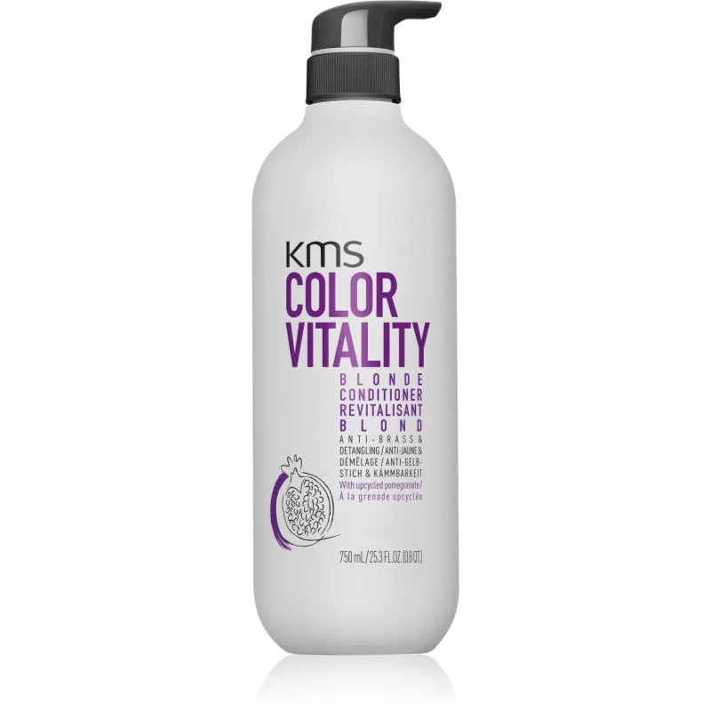 KMS Color Vitality Blonde Conditioner κοντίσιονερ για ξανθά μαλλιά 750 ml
