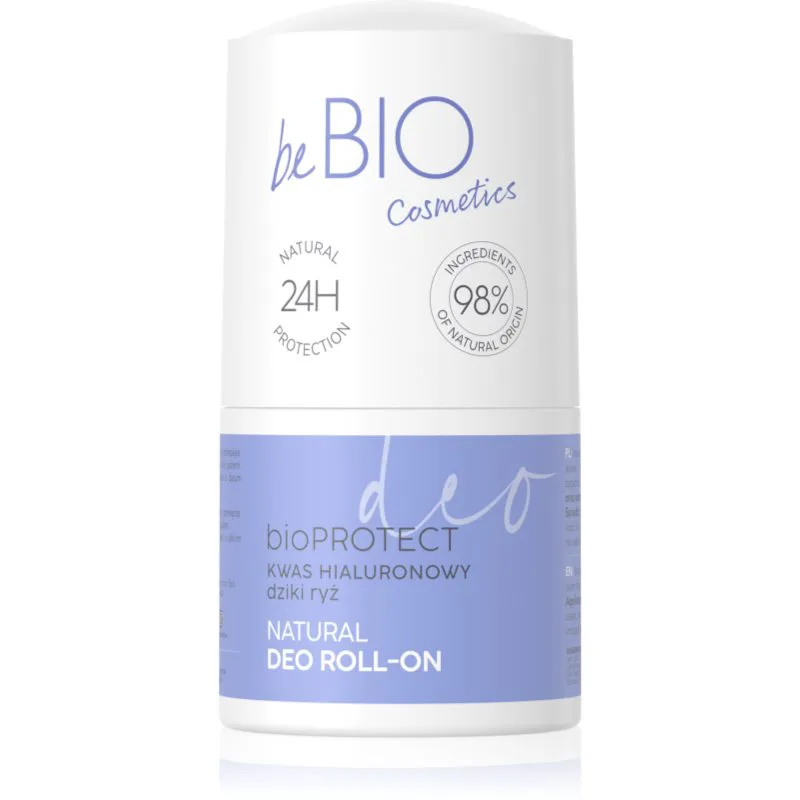 beBIO Hyaluro bioProtect Αποσμητικό roll-on 50 ml