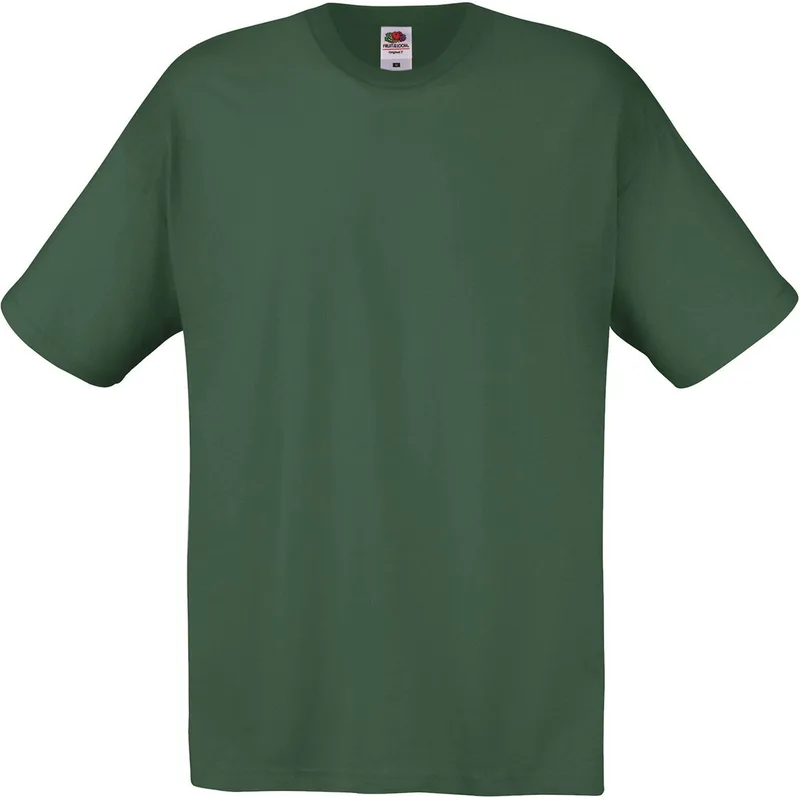 Original T-Shirt Fruit of the Loom 61-082-0 Bottle Green