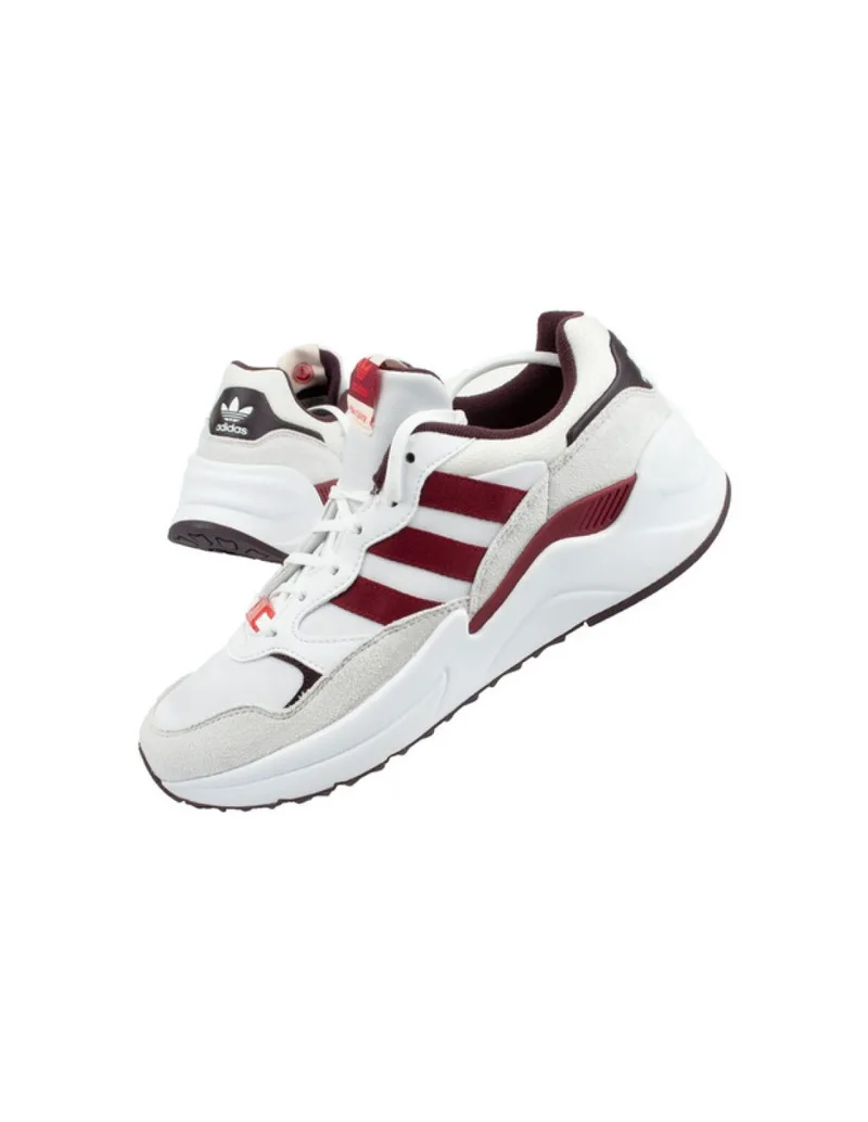 Adidas Retropy Adisuper Her Vegan Γυναικεία Sneakers Cloud White / Collegiate Burgundy / Shadow Maroon GY1901