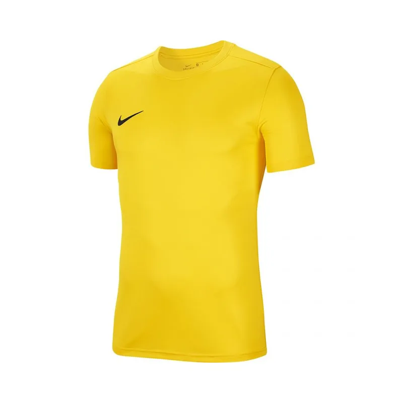 Nike Park VII Ανδρικό Αθλητικό T-shirt Κοντομάνικο Dri-Fit Κίτρινο BV6708-719