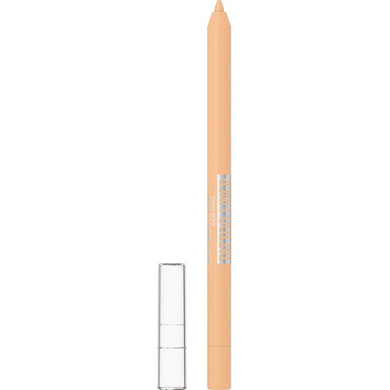 Maybelline Tatoo Liner Sharpenable Gel Pencil Αδιάβροχο Μολύβι Ματιών με Υφή Τζελ & Έντονο Χρώμα που Διαρκεί 1 Τεμάχιο - 820 Biscotti Cream