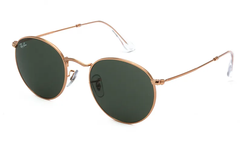 RAY BAN ΓΥΑΛΙΑ ΗΛΙΟΥ RAY BAN ROUND METAL 3447 920231 5021 3447 Χρυσό