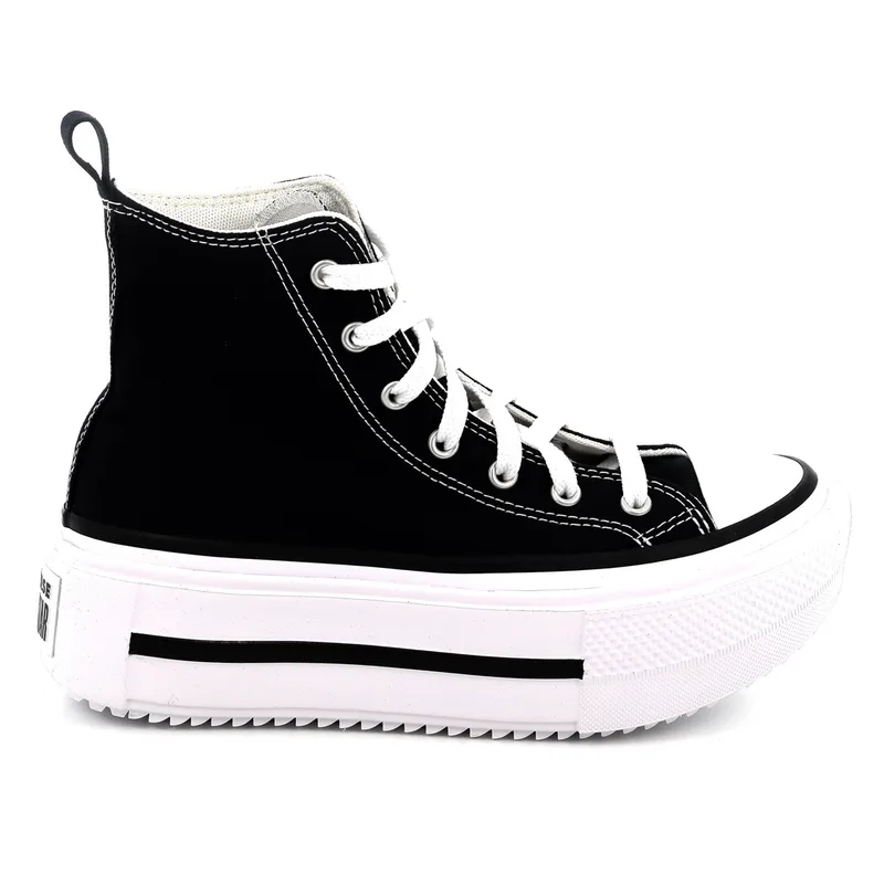Παιδικό Μποτάκι για Κορίτσι Converse All Star Ctas Lift Double Stack Hi Χρώματος Μαύρο A15867C