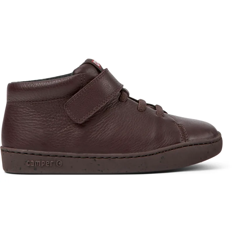 CAMPER Peu Touring - Μπότες Για Κορίτσια - Μπορντό, Μέγεθος 33, Smooth leather