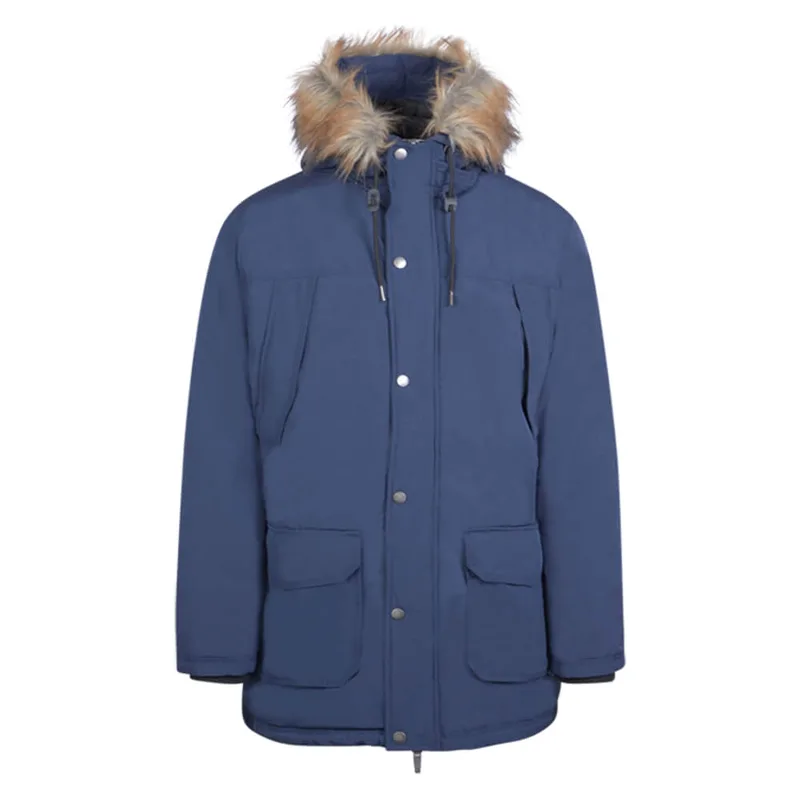 Παρκά Ice Teck Μπουφάν Μπλε (Modern Fit) New Arrival