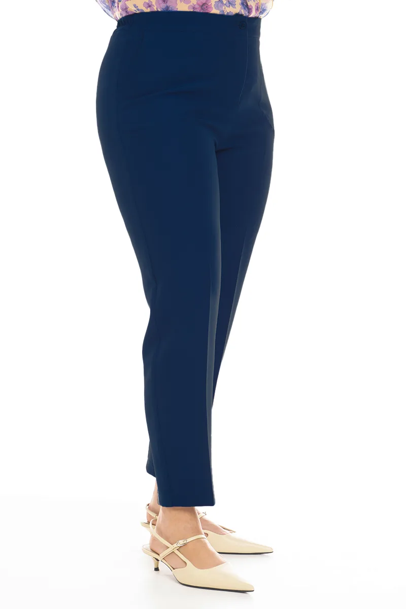 Παντελόνι plus size Monaco σε μπλε σκούρο χρώμα