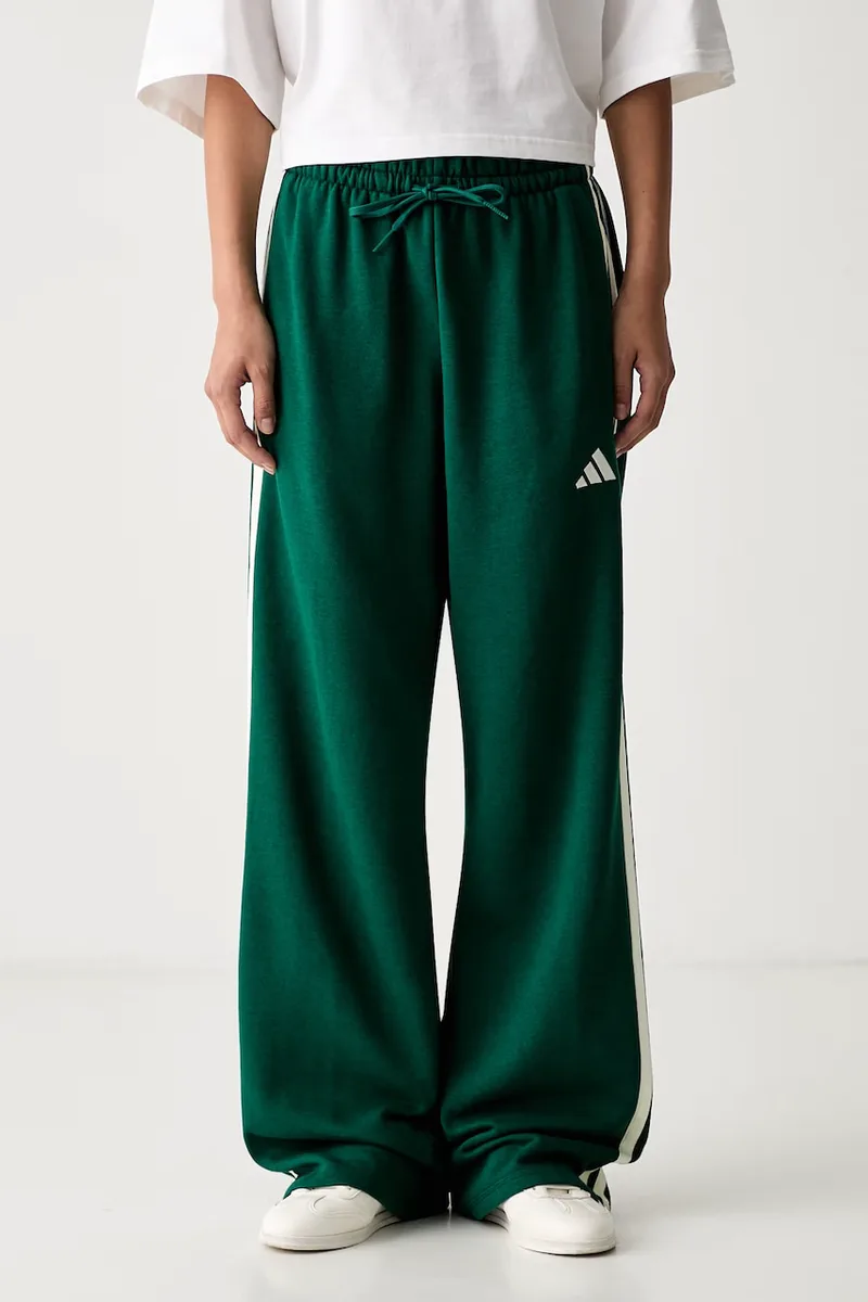 adidas παντελόνι ίσιο γυναικείο με βαμβάκι Essentials