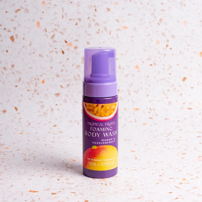 Tropical Fruit Mango & Passionfruit Foaming Body Wash 140ml