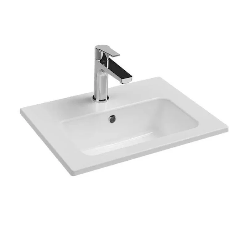 Νιπτήρας Επίπλων Λευκό Ceramica Flat 36 σειρά 37050-300 Λευκό (50x36cm)