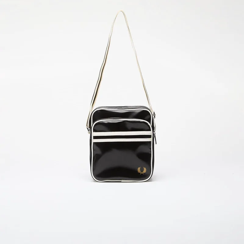 FRED PERRY Classic Side Bag Black/ Ecru Universal