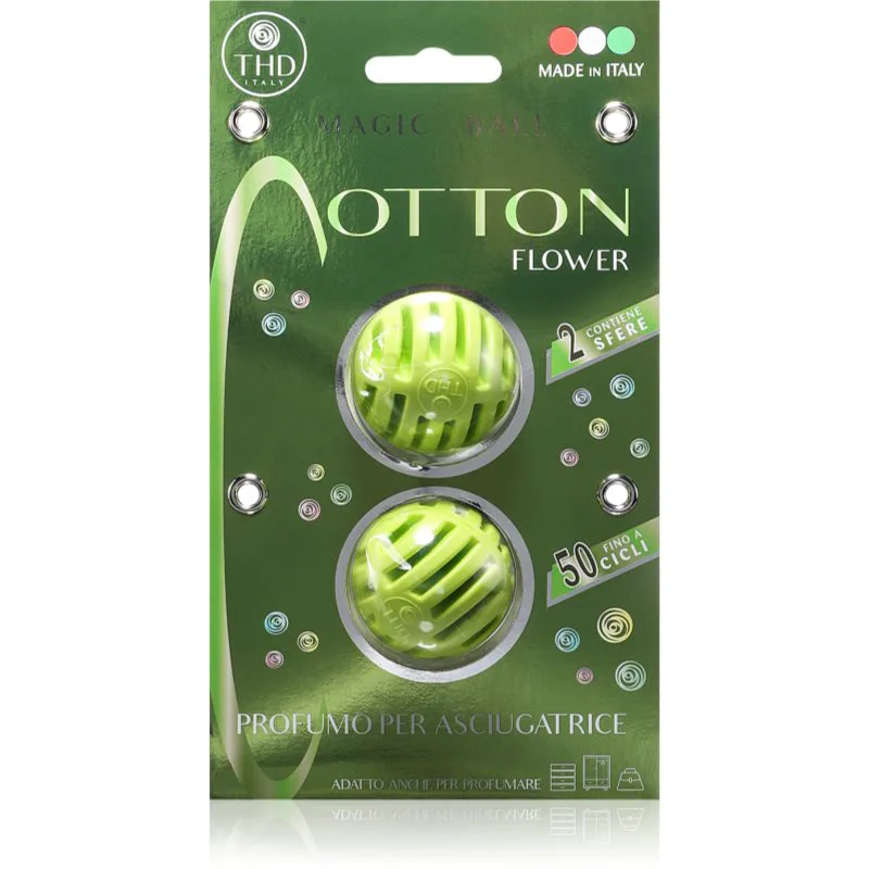 THD Cotton Flower αρωματικές μπάλες στεγνωτηρίου 2 τμχ