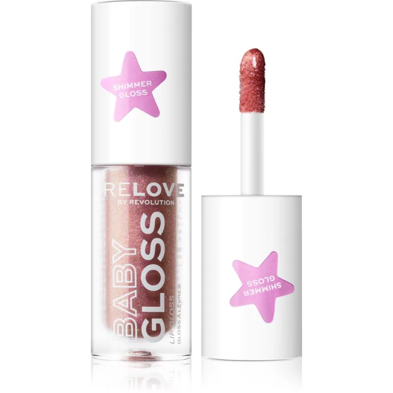 Revolution Relove Baby Gloss Shimmer αστραφτερό λιπ γκλος απόχρωση Shimmer Twilight 1.8 ml