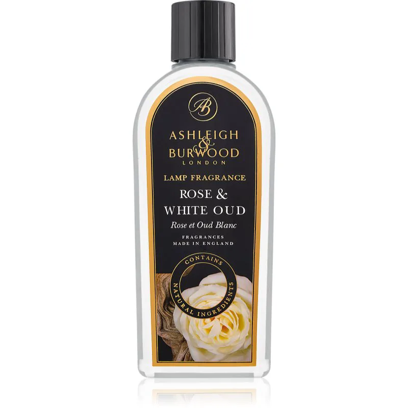 Ashleigh & Burwood London Lamp Fragrance Rose & White Oud ανταλλακτικό καταλυτικού λαμπτήρα 500 ml