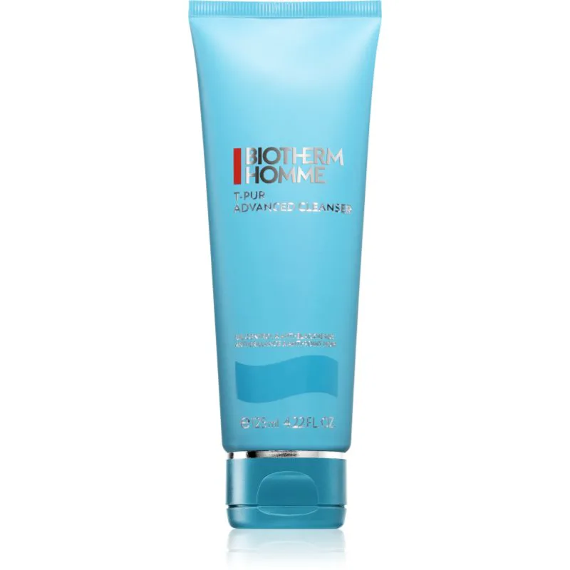 Biotherm Homme T-Pur Advanced Cleanser τζελ καθαρισμού για άντρες 125 ml