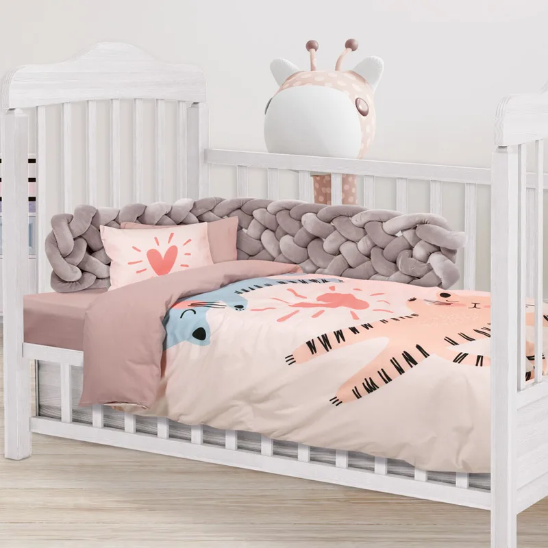 Σεντόνια Κούνιας Σετ Das Home 4854 Kids Smile 125x170
