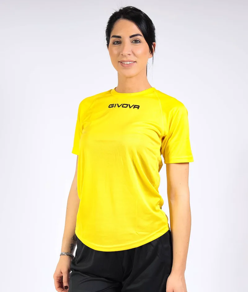 Dry-Fit T-Shirt GIVOVA MAC01-0007 Yellow