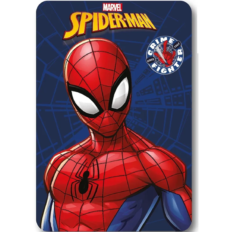 Κουβέρτα Fleece Κούνιας 100x140 Dimcol Spiderman 29 Blue