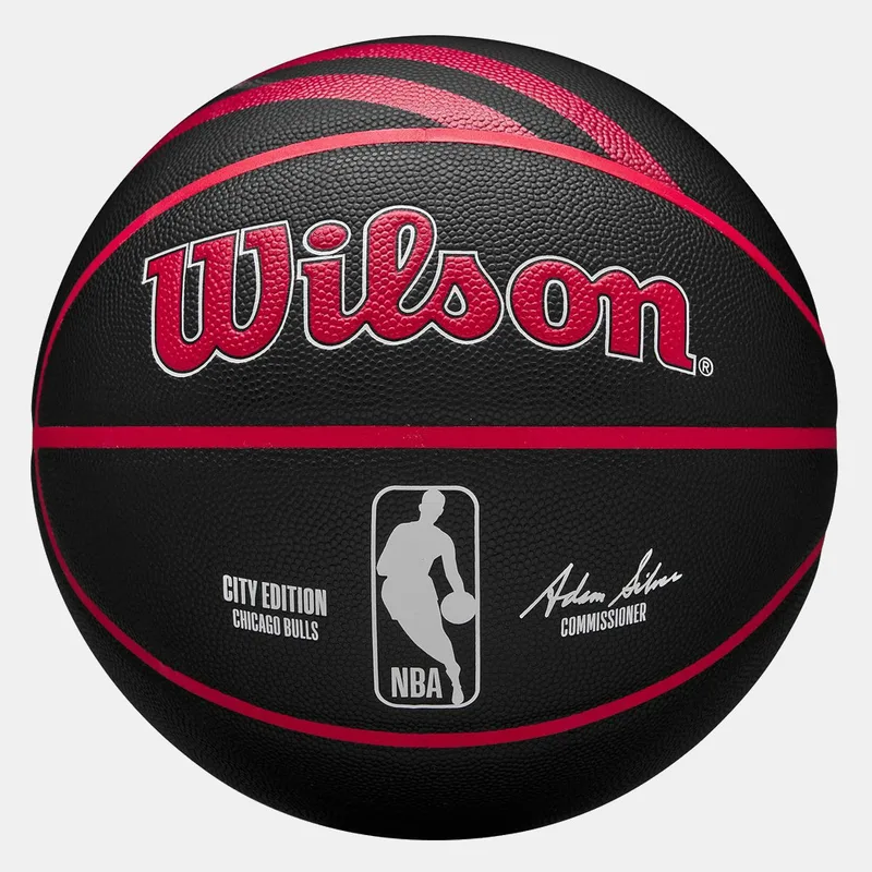Wilson NBA Team City Collector Chicago Bulls 2023 Μπάλα Μπάσκετ (9000179270_1523)