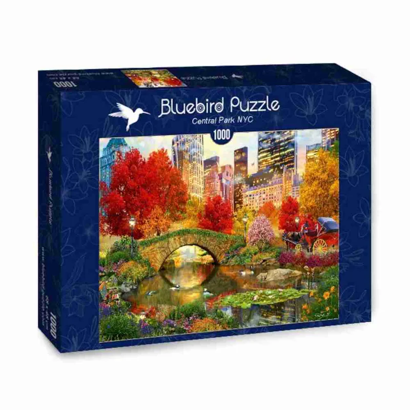 Bluebird Puzzle 70244 -Central Park NYC -1000 pieces