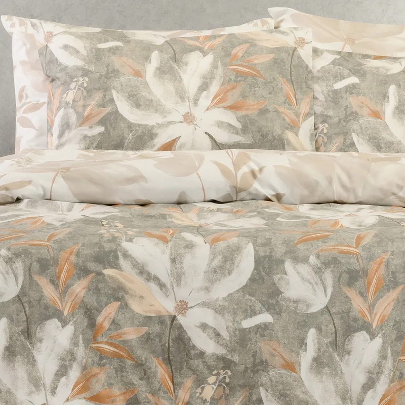 Ζεύγος Μαξιλαροθήκες (50x70) Melinen Casual Line Giulia Grey