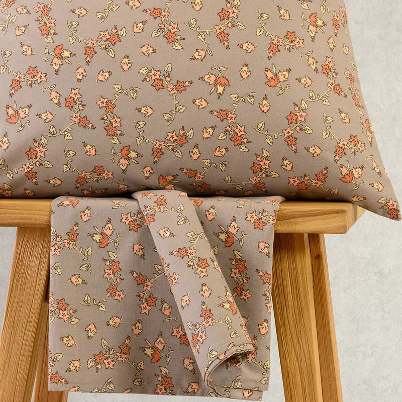 Σεντόνι King Size Με Λάστιχο Σετ Melinen Casual Cesare Apricot